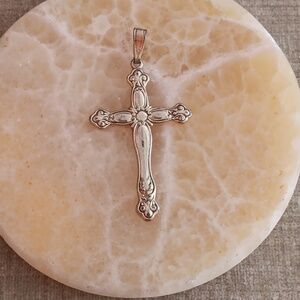 Gold Toned Cross Pendant